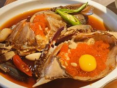 -草家酱蟹炭火烤肉店(珲春南路一店)