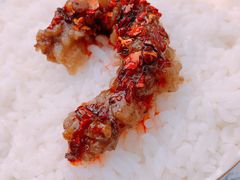 翻动后的小酥肉-定家小酥肉·清真(回民街店)