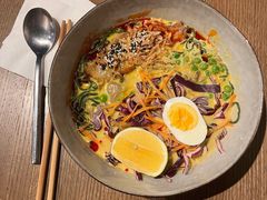 煎鲷鱼海藻面咖喱汤-Wagas沃歌斯(大学路店)