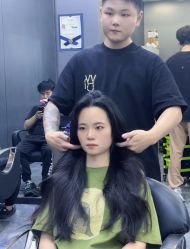 -米可造型烫发染发