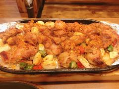 东镇老味道烤鸡块-老东镇啤酒屋海鲜加工·蒸汽海鲜·海鲜烧烤(台东店)