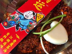 谭血鸭红锅底-谭鸭血老火锅(漳州路店)