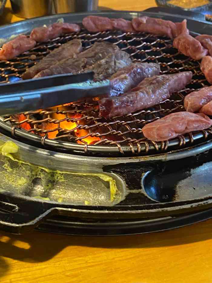 江原道韩式碳火烤肉店-"「双人餐」每次经过这家店都很想试试 这次.