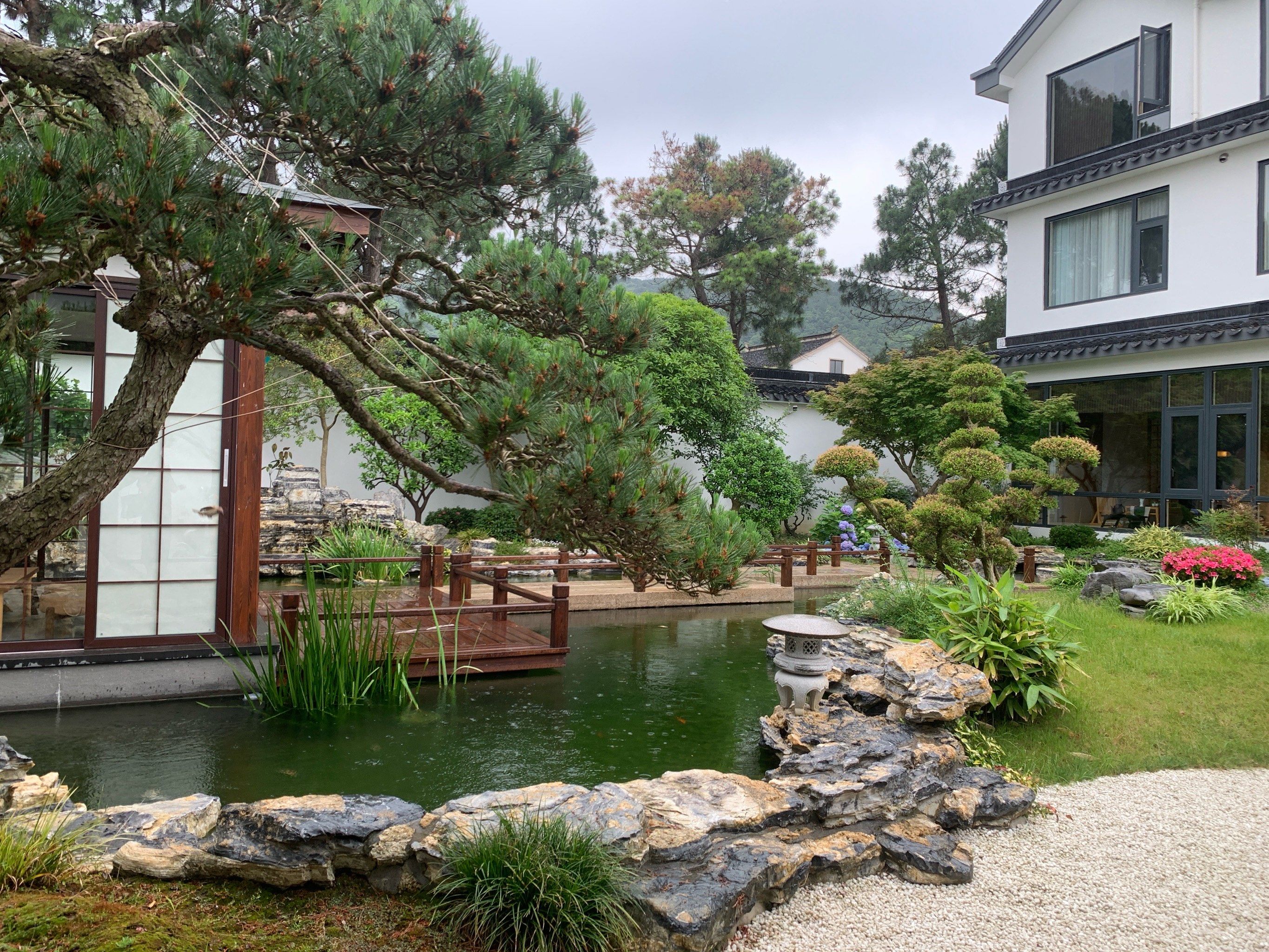 0元玩转这座城环境相当不错,院子里小桥流水,拍照打卡效果不错,湖中