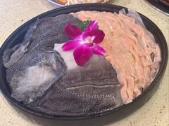 鸭肠毛肚双拼-朱光玉火锅馆(龙阳广场店)