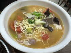 肉丝猪肝小煮面-刘长兴(逸仙桥店)
