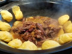 酸菜炖大鹅-鱼窝棚柴火铁锅炖(富山屯店)