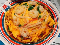 虾仁煎蛋饭-敏华冰厅(平安金融中心店)