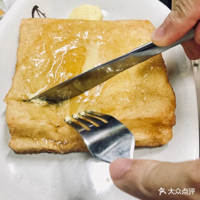 兰芳园茶餐厅(尖沙咀店)-西多士图片-香港美食-大众点评网