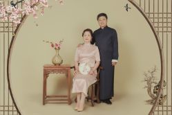 -时光纪亲子全家福照相馆(静安店母女写真父母纪念照)