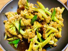 封缸肉炒有机菜花-西北45°(世茂广场店)