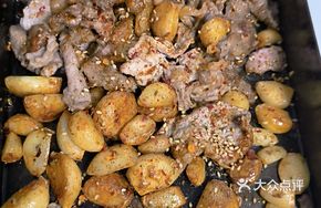 Skewered Pork Shoulder Meat