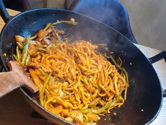 浓香鸡腿焖面-金豆角砂锅焖面(安贞店)