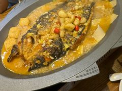 蒜香味烤鱼-氿熹干锅•牛蛙•烤鱼(印象城店)
