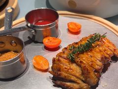 碳烤猪颈肉-小大董·烤鸭(观景餐厅·南京西路店)