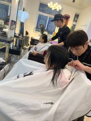 -韩鑫烫染接发·收长头发