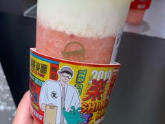 草莓桃子酪酪-LELECHA乐乐茶(新街口大洋店)
