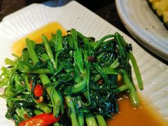 马拉盏炒空心菜-泰傳奇