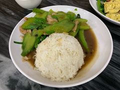 凉瓜肉片饭-兴兴旺·冬瓜盅·啫啫煲(西华路店)