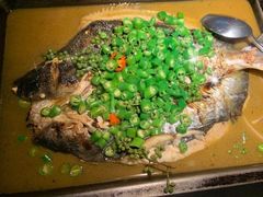 青花椒烤鱼-探鱼·鲜青椒爽麻烤鱼(西南商都店)