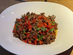 龙爪菌炒黄牛肉-阿斯牛牛·凉山菜(新会展店)