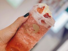 雪山莓莓桂花冻-喜茶(青岛金狮广场店)