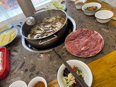 -乳仔牛牦牛汤锅 烤羊排(松潘古城店)