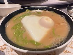 特色菠菜汁炝锅面-三利音·浦之舟(滨江大道店)