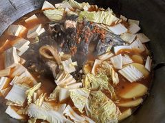 -北京龙庆四季香农家饭庄·灶台鱼·碳烤虹鳟鱼(龙庆峡店)