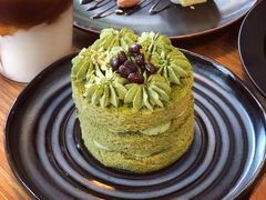 法式抹茶蛋糕-转山咖啡(松柏社区店)