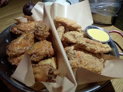 炸鸡翅一半一半-富乐满韩国正宗炸鸡韩国料理(虹泉路店)