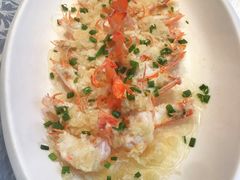 蒜蓉蒸开边大明虾-都市阳光海鲜城(青山湖店)