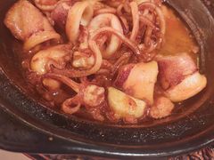鱿鱼脚-恭喜上堓砂锅焗·海鲜大排档(闵行龙湖店)