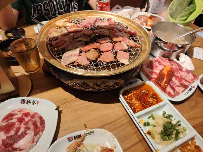 韩京海鲜烤肉自助料理温州万达店