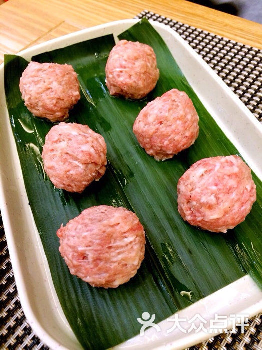 小庄哥火锅(西水东店)-手打牛肉丸-菜-手打牛肉