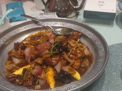 -海派美食·家宴海鲜青岛菜·石锅鲽鱼头(东方城店)