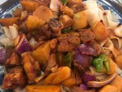 大盘鸡拌面-南师大仙林校区东区食堂