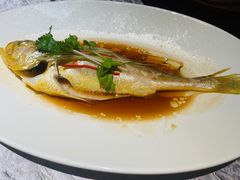 雪菜蒸小黄鱼-墨宴(西洋湖店)
