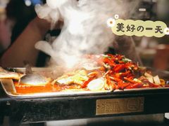 毛血旺烤鱼-探鱼·鲜青椒爽麻烤鱼(三水广场店)