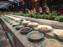 自助调料区-火锅岛潮牌自助餐厅(天津天佑城店)