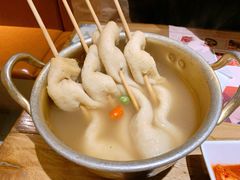 海鲜鱼饼汤-冰川延边料理·炭烤串(原小木屋店)