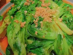 金蒜脆生菜-宋小谨·泉州菜(西沙湾店)