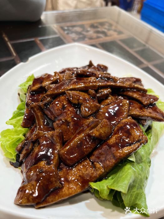 壶园美食·淮扬菜(东圈门店)酱爆猪肝图片