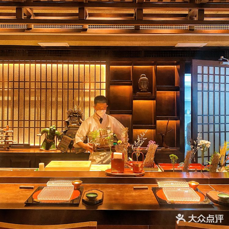 仪式感满满的日式庭院会席料理[寿司]