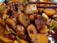优质鸡腿肉大盘鸡-福顺祥大盘鸡(临潼店)