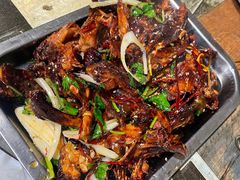 炒鸡架-勃利地摊·勃立小串烧烤