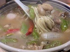 招牌牛蛙捞面-汤去三面(骆驼店)