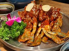 -明洞阿姨·韩式酱蟹烤肉·创意料理(三元桥店)