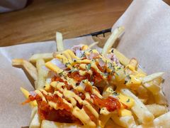 泡菜薯条-包装马车·韩国料理·포장마차