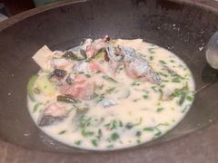 青椒紫苏锅-鲜潭蒸汽石锅鱼(五道口购物中心店)